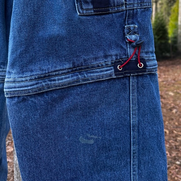 Rare Vintage Bugle Boy jeans that turn into shorts/capris - Picture 7 of 15